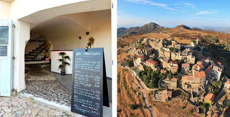 Le restaurant - La Voute - Restaurant Haute corse - restaurant sympa SANT'ANTONINO